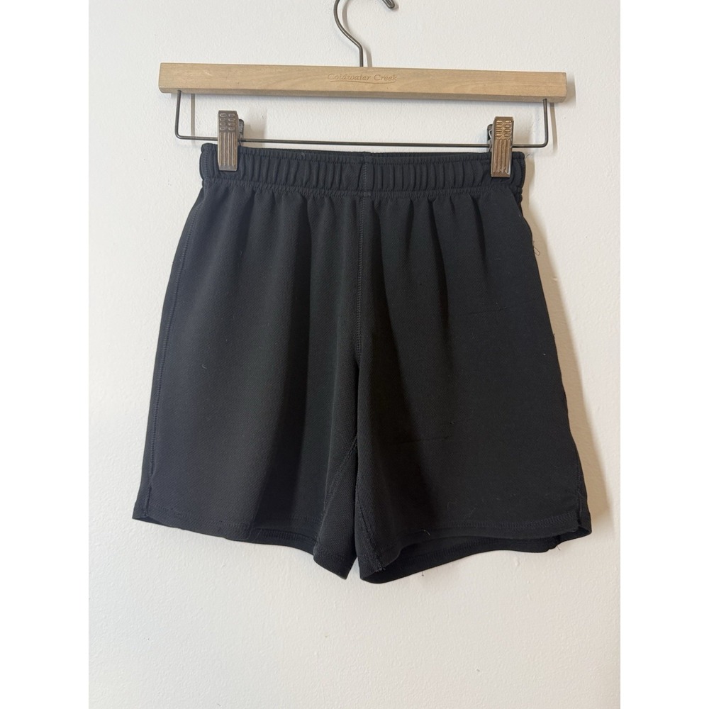 Lands End‎ Boy 10/12 Black Shorts Athletic Sporty Soccervibe